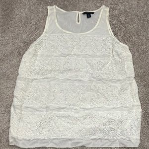 Tommy Hilfiger womens medium crochet tank